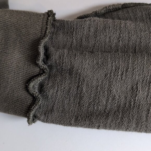 Levis Boys Jogger Sweatpants Pull On Drawstring Olive Army Green Pants Fleece - Picture 10 of 11